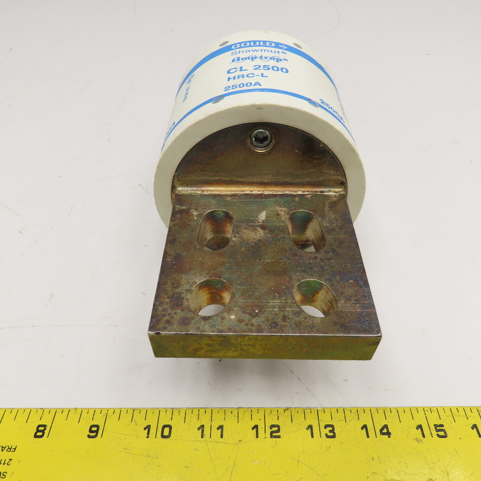 Gould Shawmut CL2500 2500A 600V HRC-L Amp Trap Fuse