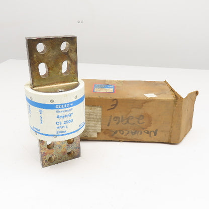 Gould Shawmut CL2500 2500A 600V HRC-L Amp Trap Fuse