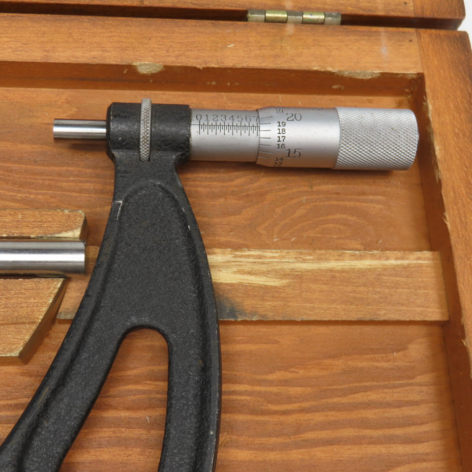 Starrett No. 436-12 11"-12" Outside Diameter Micrometers W/ Case