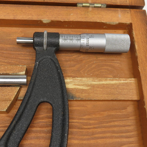 Starrett No. 436-12 11"-12" Outside Diameter Micrometers W/ Case