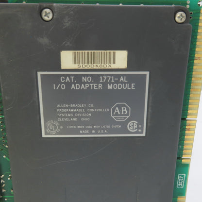 Allen Bradley 1771-AL PLC-2 I/O Adapter Modules Lot Of 7