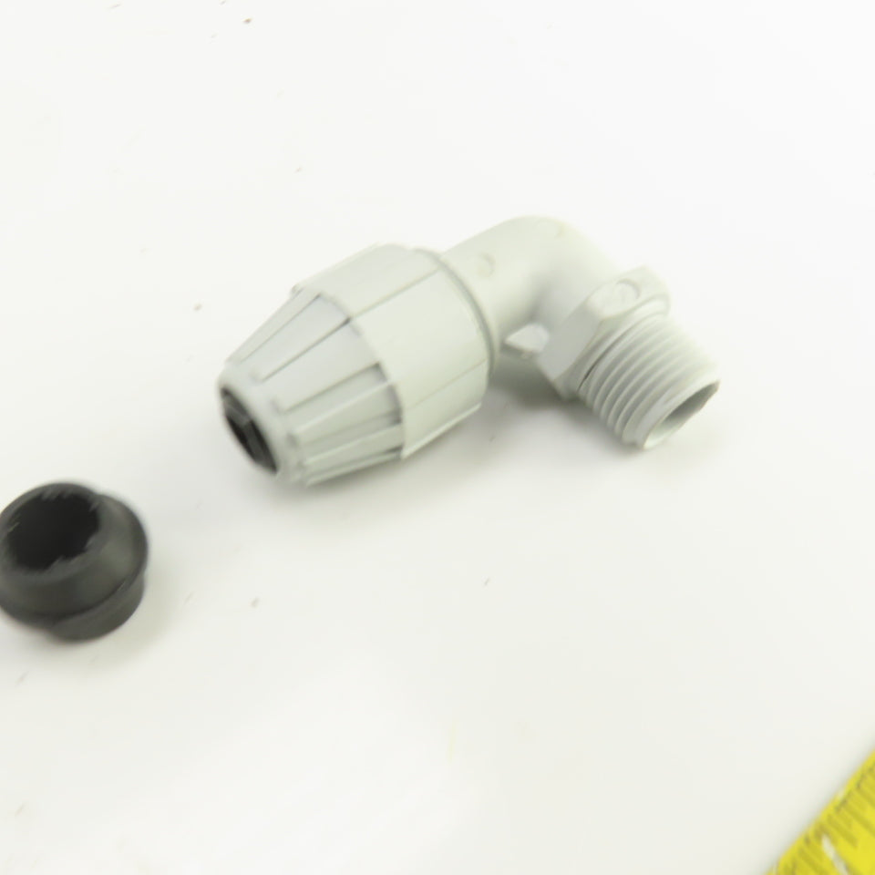 Crouse Hinds NCGE 1/2" Liquidtight Non-Metallic Cable/Cord 90°Deg Fitting Lot/25