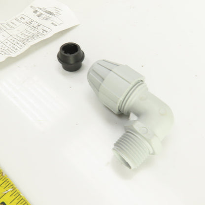 Crouse Hinds NCGE 1/2" Liquidtight Non-Metallic Cable/Cord 90°Deg Fitting Lot/25