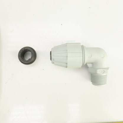 Crouse Hinds NCGE 1/2" Liquidtight Non-Metallic Cable/Cord 90°Deg Fitting Lot/25