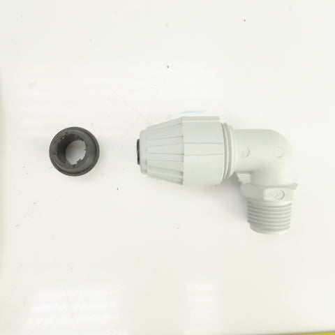 Crouse Hinds NCGE 1/2" Liquidtight Non-Metallic Cable/Cord 90°Deg Fitting Lot/25