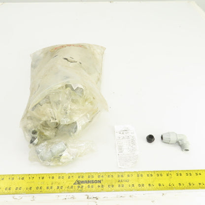 Crouse Hinds NCGE 1/2" Liquidtight Non-Metallic Cable/Cord 90°Deg Fitting Lot/25
