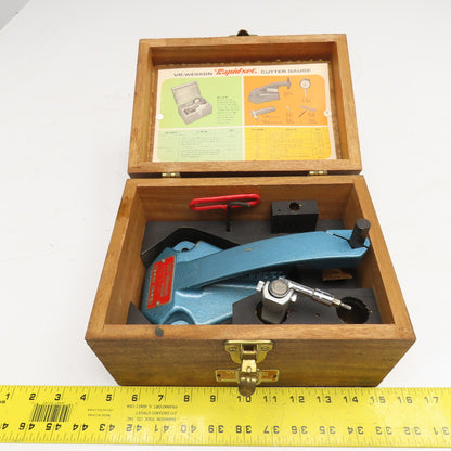 VR/Wesson Model 871 Rapid Set Cutter Gauge Missing Dial Indicator