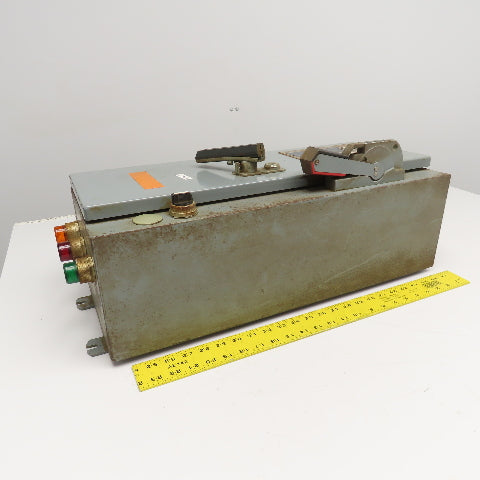 Allen Bradley 512-BJB-1-6P-24R Size 1 Combination Starter Disconnect 600V 7.5Hp