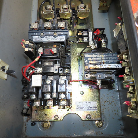 Allen Bradley 512-BJB-6P-24R Size 1 Combination Starter Disconnect 600V 7.5Hp