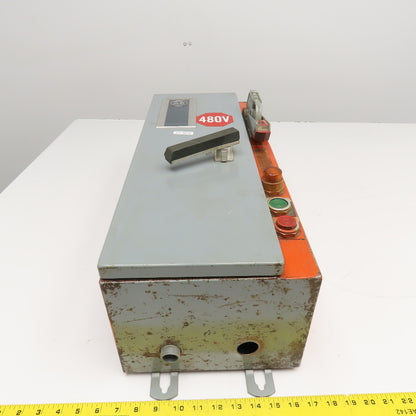 Allen Bradley 512-BJB-6P-24R Size 1 Combination Starter Disconnect 600V 7.5Hp
