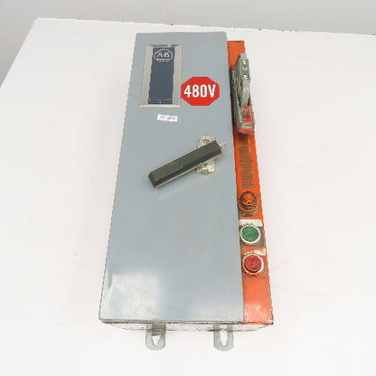 Allen Bradley 512-BJB-6P-24R Size 1 Combination Starter Disconnect 600V 7.5Hp