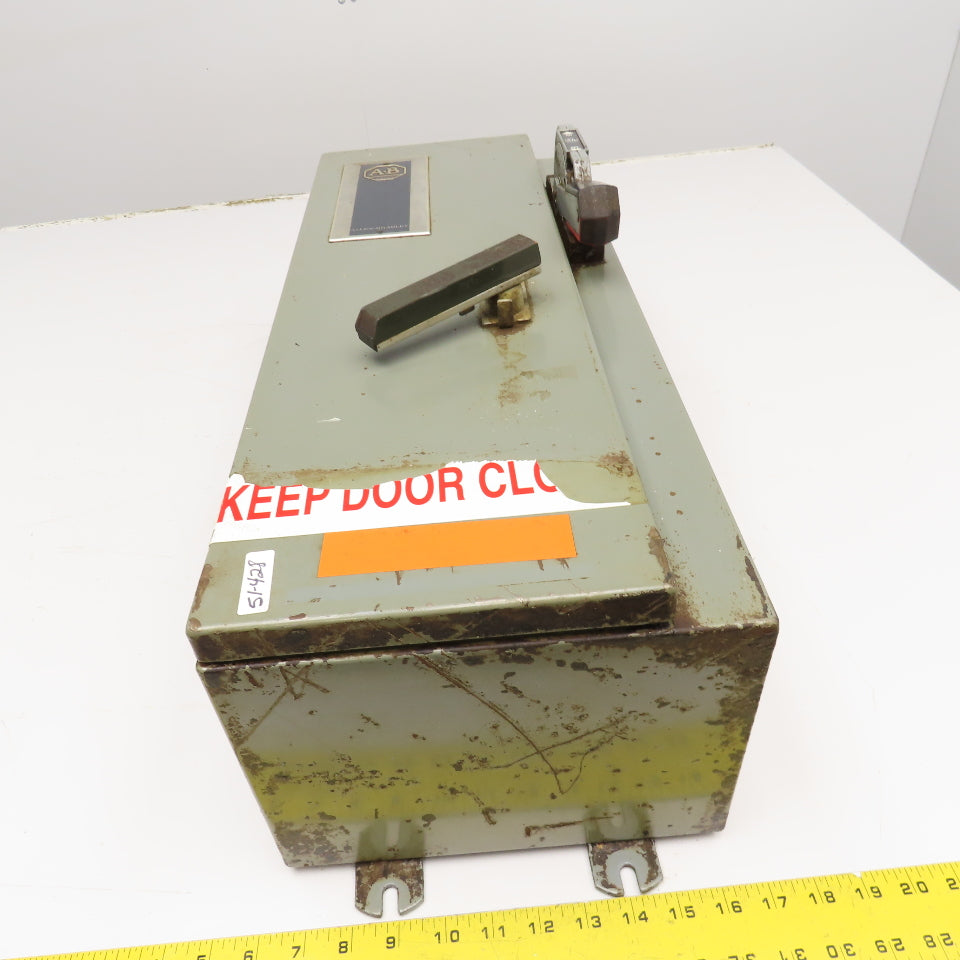 Allen Bradley 512-BJB-6-24 Size 1 Combination Starter Disconnect 600V 10Hp