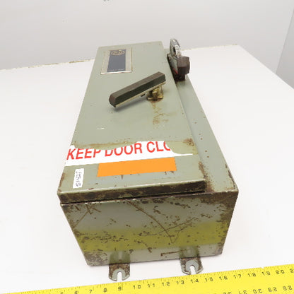 Allen Bradley 512-BJB-6-24 Size 1 Combination Starter Disconnect 600V 10Hp