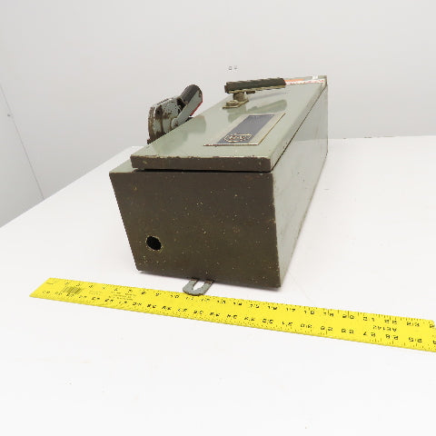 Allen Bradley 512-BJB-6-24 Size 1 Combination Starter Disconnect 600V 10Hp