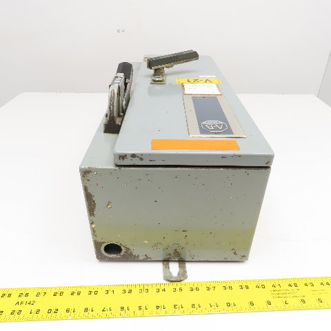 Allen Bradley 512-BJB-6XP-24R Size 1 Combination Starter Disconnect 600V 10Hp