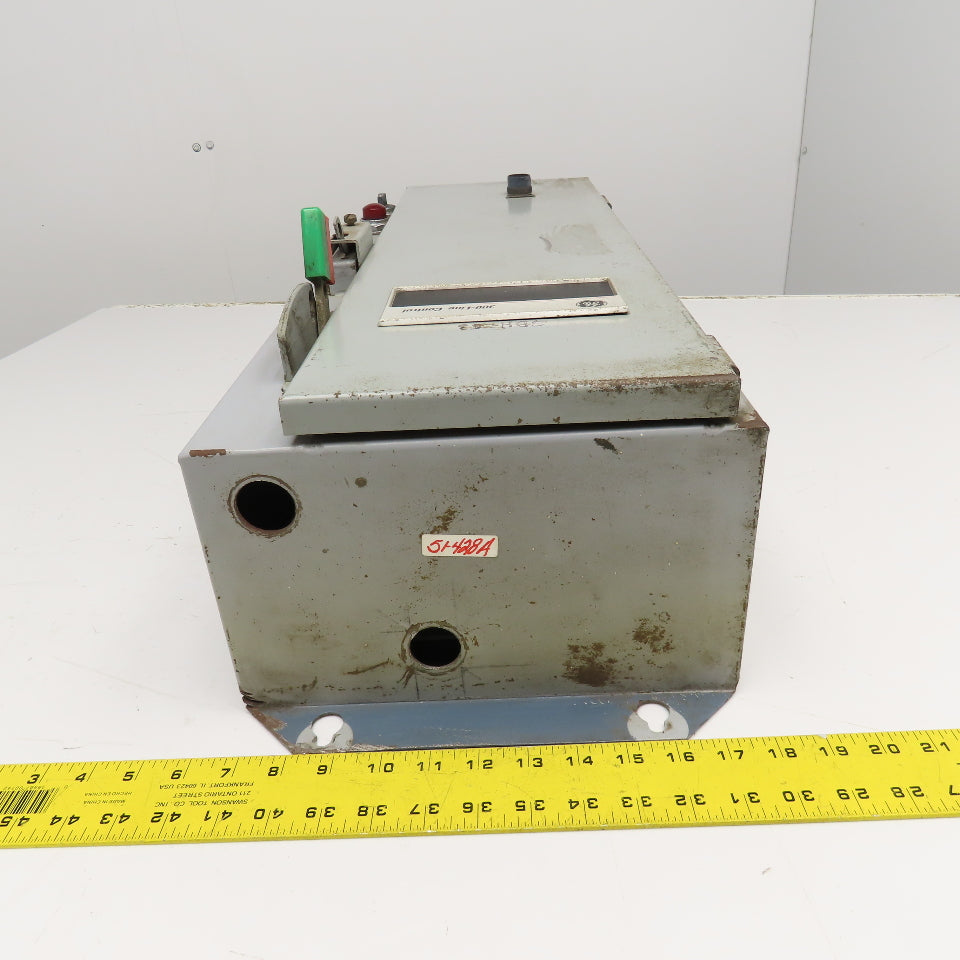 GE 300-Line Control Size 1 Combination Starter Disconnect 600V 10Hp 110V Coil