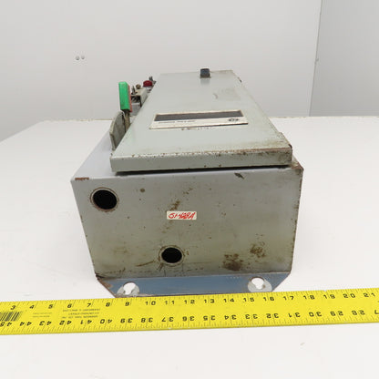 GE 300-Line Control Size 1 Combination Starter Disconnect 600V 10Hp 110V Coil