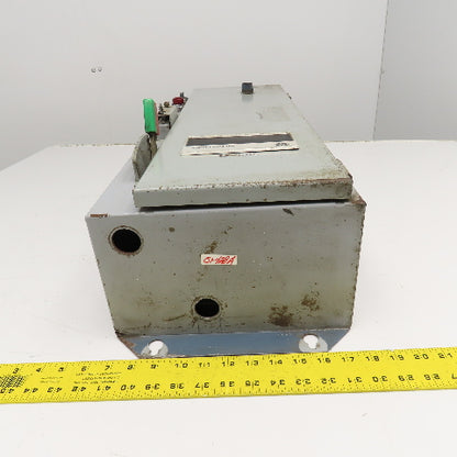 GE 300-Line Control Size 1 Combination Starter Disconnect 600V 10Hp 110V Coil