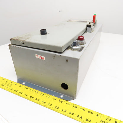 GE 300-Line Control Size 1 Combination Starter Disconnect 600V 10Hp 110V Coil