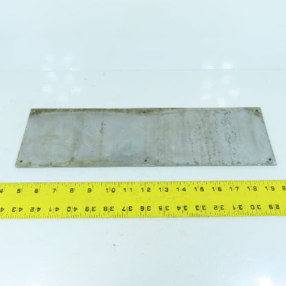 Sinico 15-1/2" x 4-1/4" Cast Aluminum Machine Name Plate Brendola-Italia