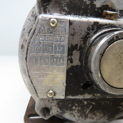Westinghouse SD 1178217 A 1/4Hp 1725RPM 115V 1Ph Vintage Motor