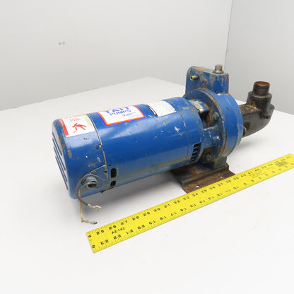 Transamerica Delaval 5CAT 1/2Hp 3450RPM 1Ph 1-1/4" x 3/4" NPT Cast Iron Pump