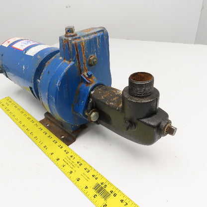 Transamerica Delaval 5CAT 1/2Hp 3450RPM 1Ph 1-1/4" x 3/4" NPT Cast Iron Pump