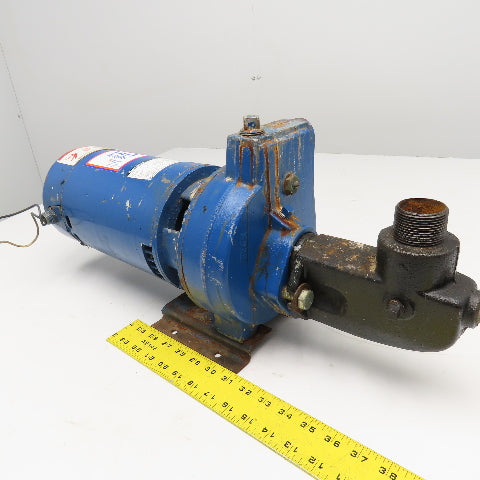 Transamerica Delaval 5CAT 1/2Hp 3450RPM 1Ph 1-1/4" x 3/4" NPT Cast Iron Pump