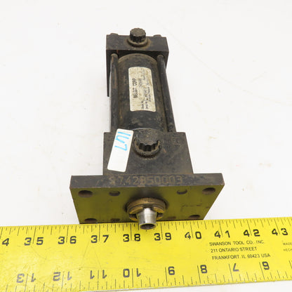 Parker Beloit 2-1/4" Bore 3" Stroke Double Acting Air Cylinder 250 PSI
