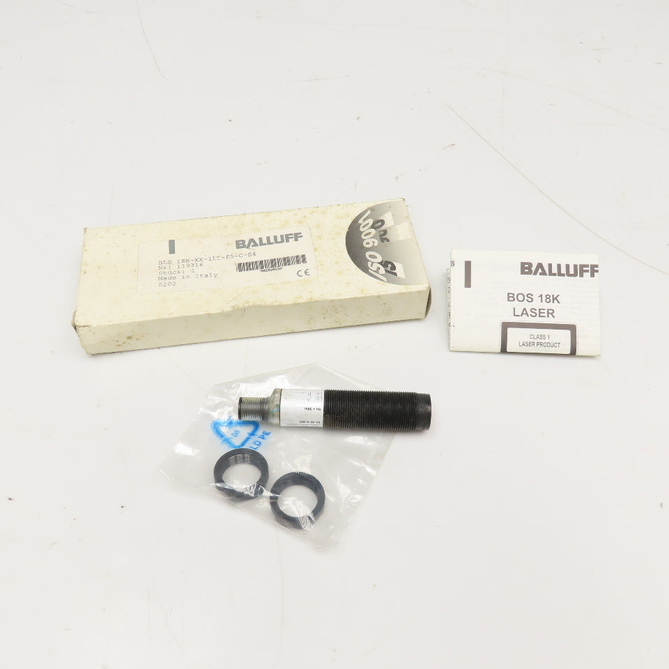 Balluff BLS-18K-XX-1LT-E5-C-S4 Through Beam Sensor M18