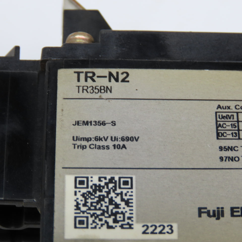 Fuji Electric TR35BN TR-N2 Thermal Overload 18-26A Trip Range