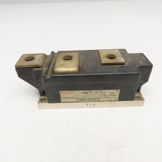 Eupec TT 500 N 18 KOF 1800V 900A Dual Thyristor Module