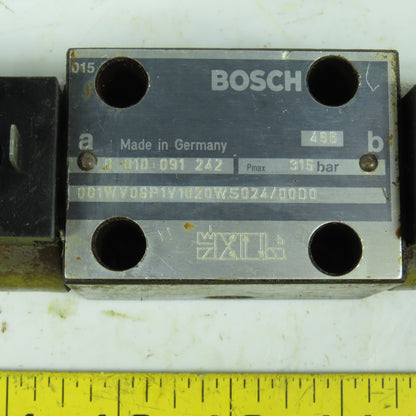Bosch 0-810-091-242 2 Position Directional Valve 24VDC
