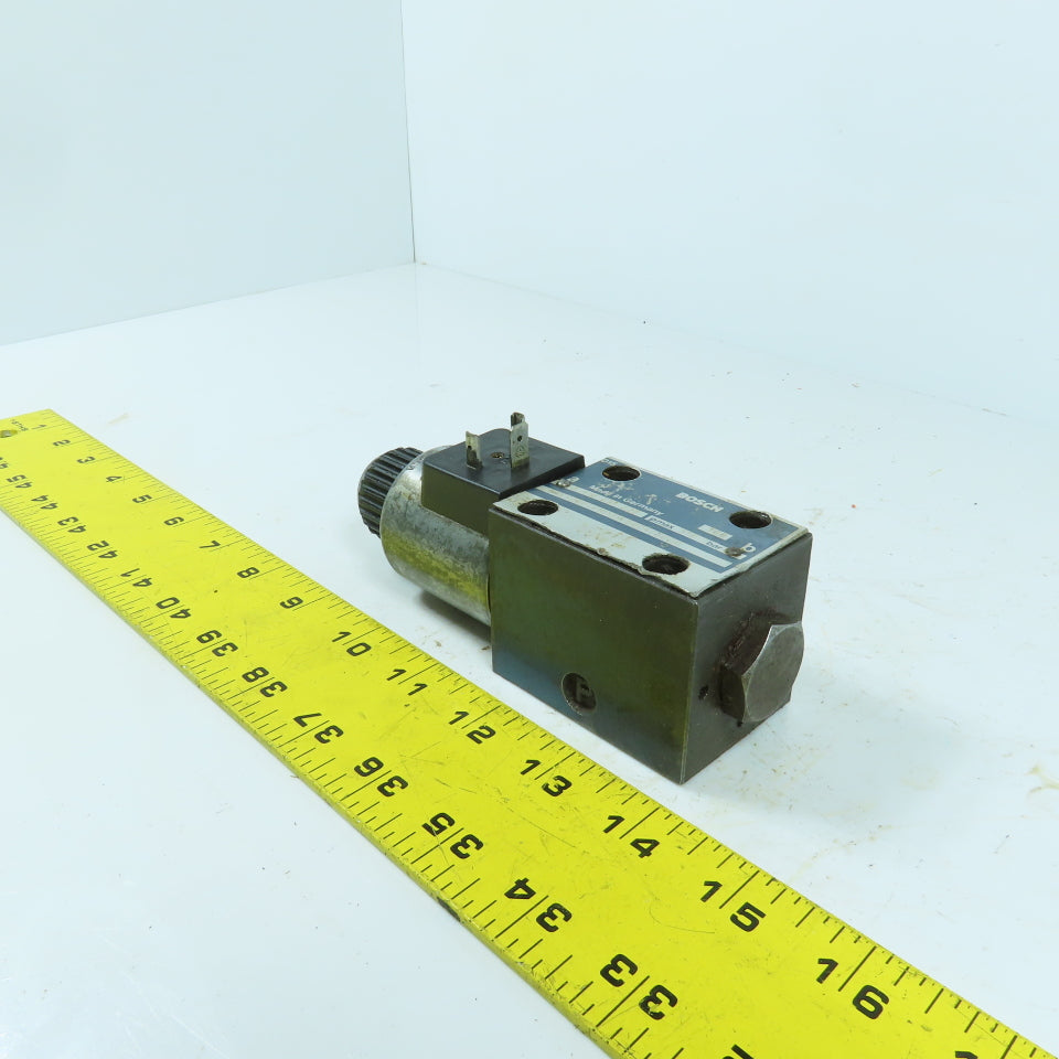 Bosch 810 091 227 2 Position Hydraulic Directional Valve 24VDC Coil 315 Bar