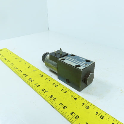 Bosch 810 091 227 2 Position Hydraulic Directional Valve 24VDC Coil 315 Bar