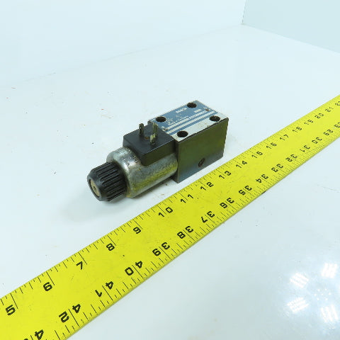 Bosch 810 091 227 2 Position Hydraulic Directional Valve 24VDC Coil 315 Bar