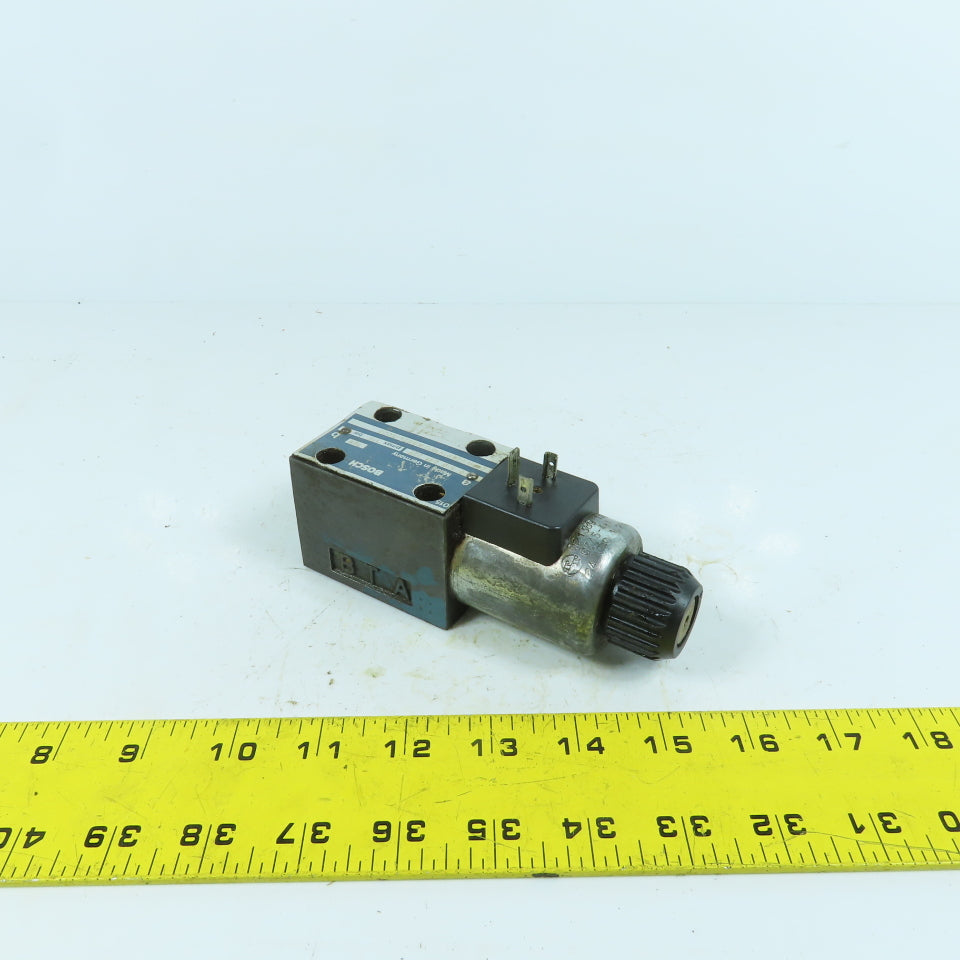 Bosch 810 091 227 2 Position Hydraulic Directional Valve 24VDC Coil 315 Bar