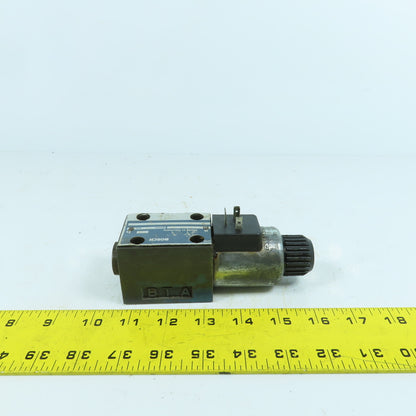Bosch 810 091 227 2 Position Hydraulic Directional Valve 24VDC Coil 315 Bar