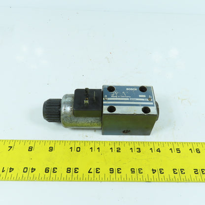 Bosch 810 091 227 2 Position Hydraulic Directional Valve 24VDC Coil 315 Bar
