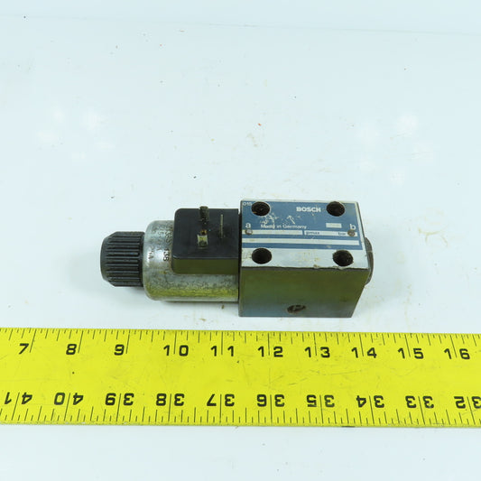 Bosch 810 091 227 2 Position Hydraulic Directional Valve 24VDC Coil 315 Bar