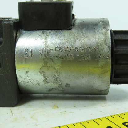 Duplomatic DS3-TA/11N-D24K1 Hydraulic Directional Solenoid Valve 24VDC Coil