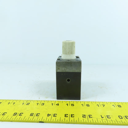 Duplomatic RPC1-16/CT/41 Pressure & Temp Compensated Flow Control Valve 250 Bar