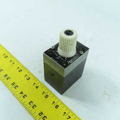 Duplomatic RPC1-16/CT/41 Pressure & Temp Compensated Flow Control Valve 250 Bar