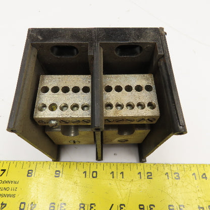 Ferraz Shawmut 66592 PDB 2 Pole 2/0-#14 x 10 Way #6-#14 Power Distribution Block
