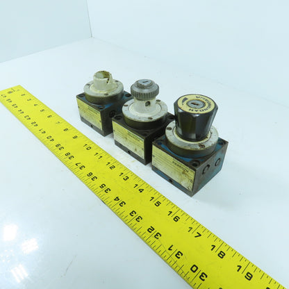 Rexroth 2-FRM-5-32/3-Q Keyed Hydraulic Flow Control Valve Parts/Repair Lot Of 3