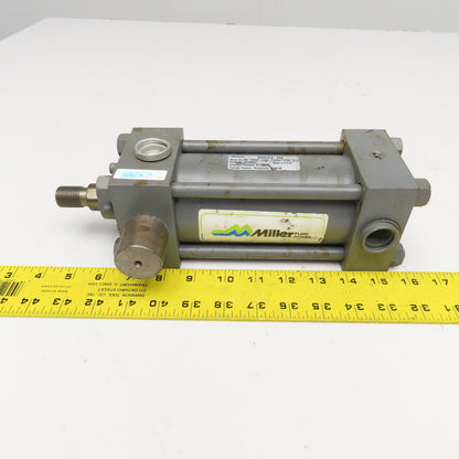 Miller HV-81B2B 2-1/2" Bore 4" Stroke Hydraulic Cylinder Trunnion Mount