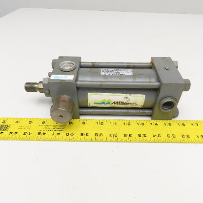 Miller HV-81B2B 2-1/2" Bore 4" Stroke Hydraulic Cylinder Trunnion Mount