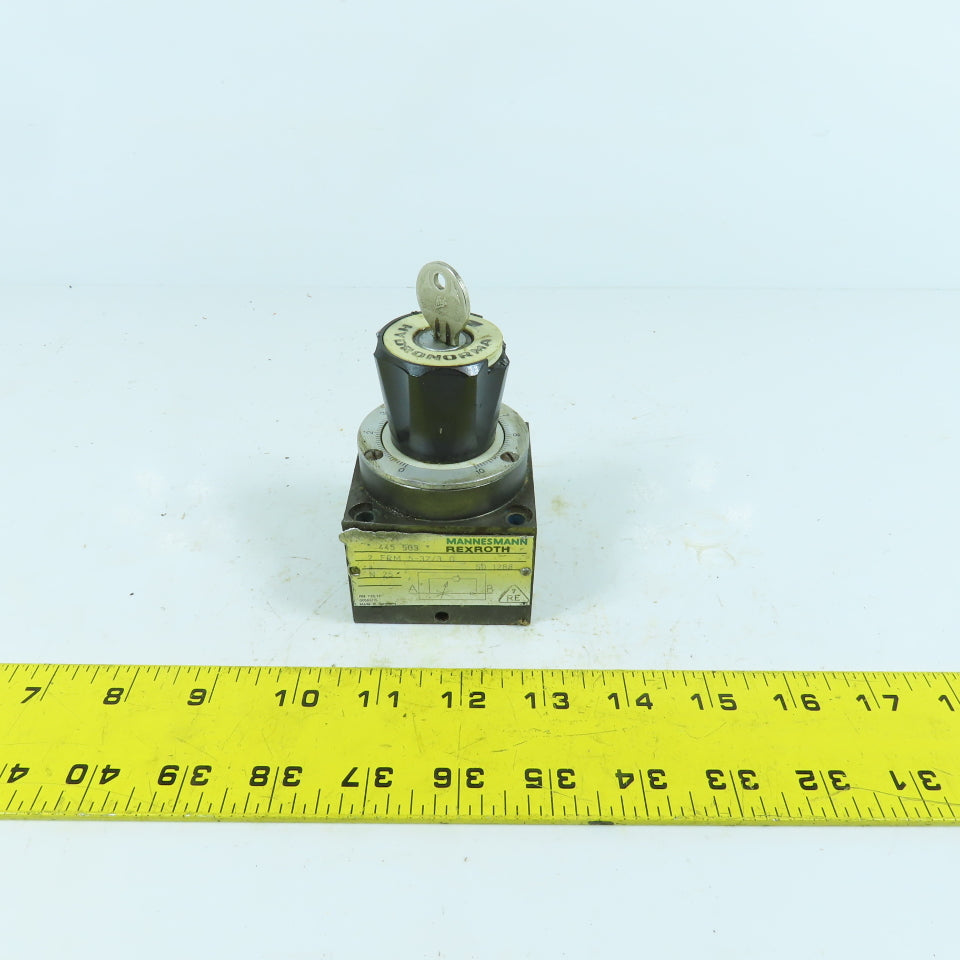 Rexroth 2-FRM-5-32/3-Q Keyed Hydraulic Flow Control Valve