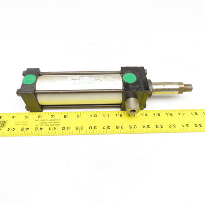 Numatics 2" Bore 5" Stroke 7" Rod Nose Trunnion Double Acting Air Cylinder