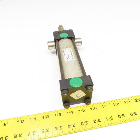 Numatics 2" Bore 5" Stroke 7" Rod Nose Trunnion Double Acting Air Cylinder